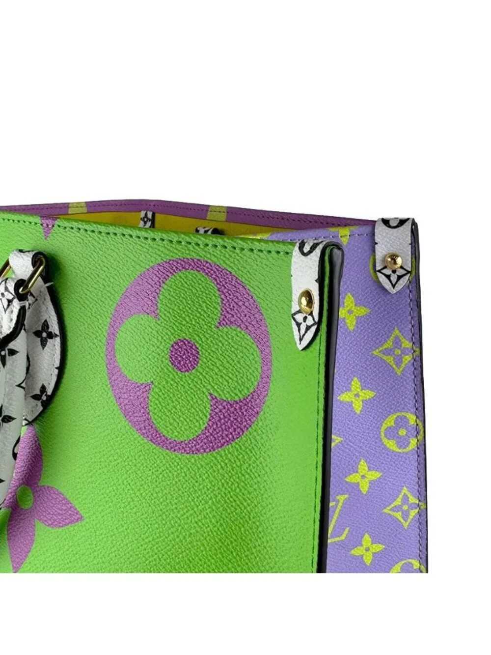 Louis Vuitton Shoulder Bag Monogram Giant Multicolor on the Go GM